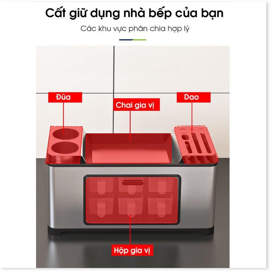 ️ Hộp Gia Vị Inox 304 Cao Cấp Hiện Đại Theo Phong Cách Châu Âu