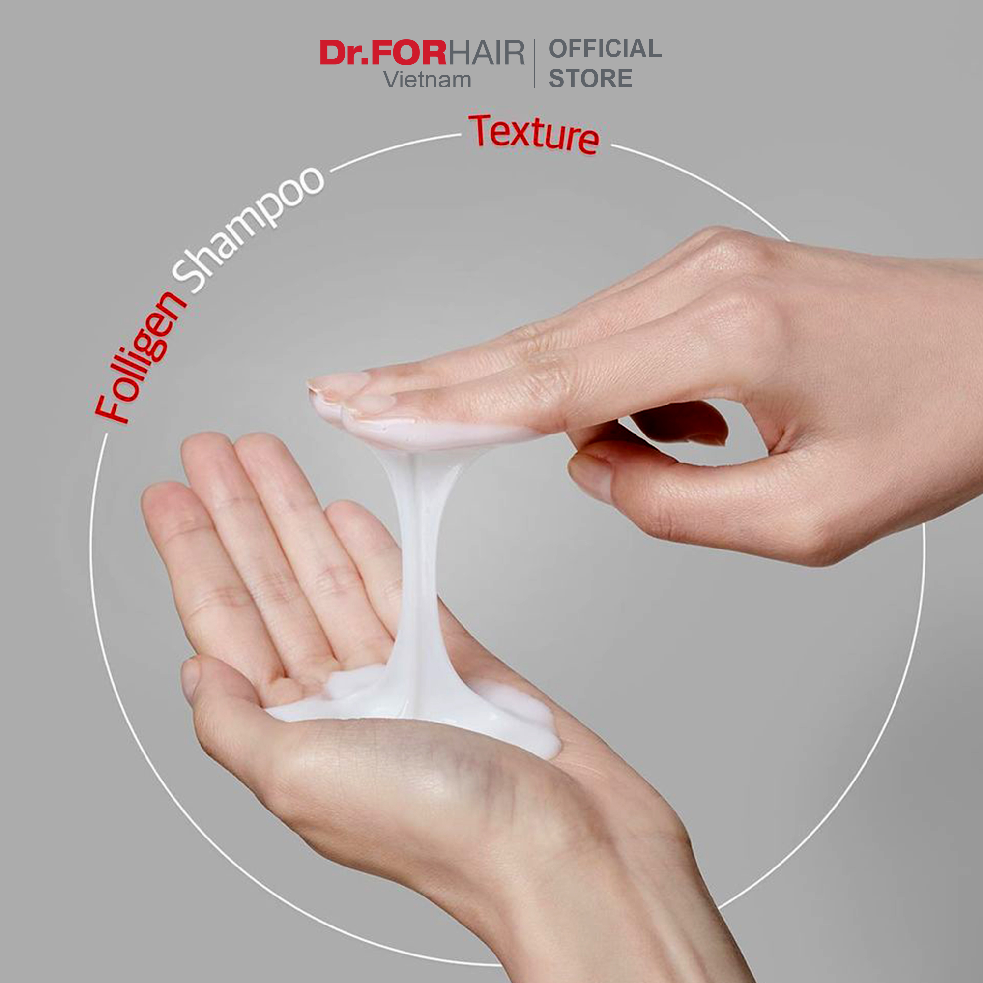Bộ dầu gội giảm dầu nhờn hỗ trợ mọc tóc và tinh dầu dưỡng tóc mềm mượt bóng khỏe Dr.FORHAIR Folligen Plus Shampoo và UNOVE Silk Oil Essence