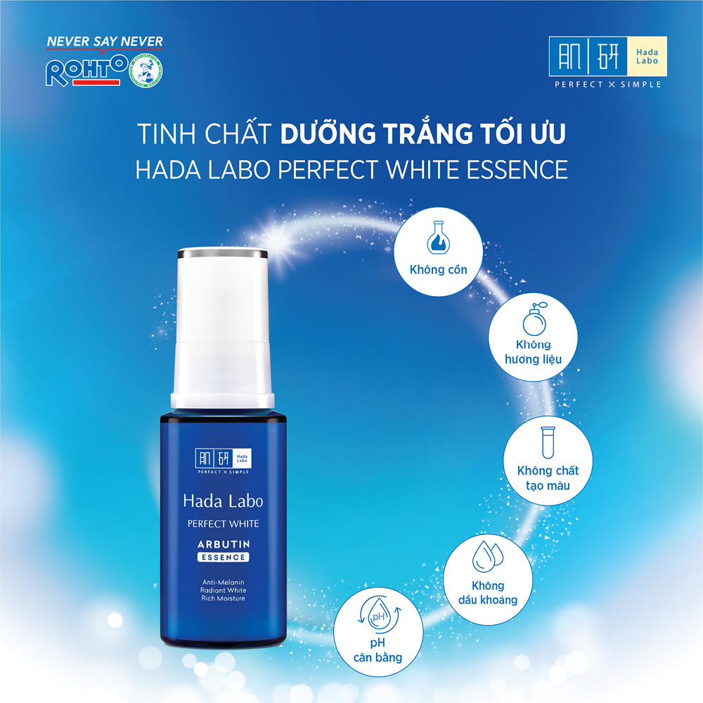 Tinh Chất Dưỡng Trắng Tối Ưu Hada Labo Perfect White Essence 30g