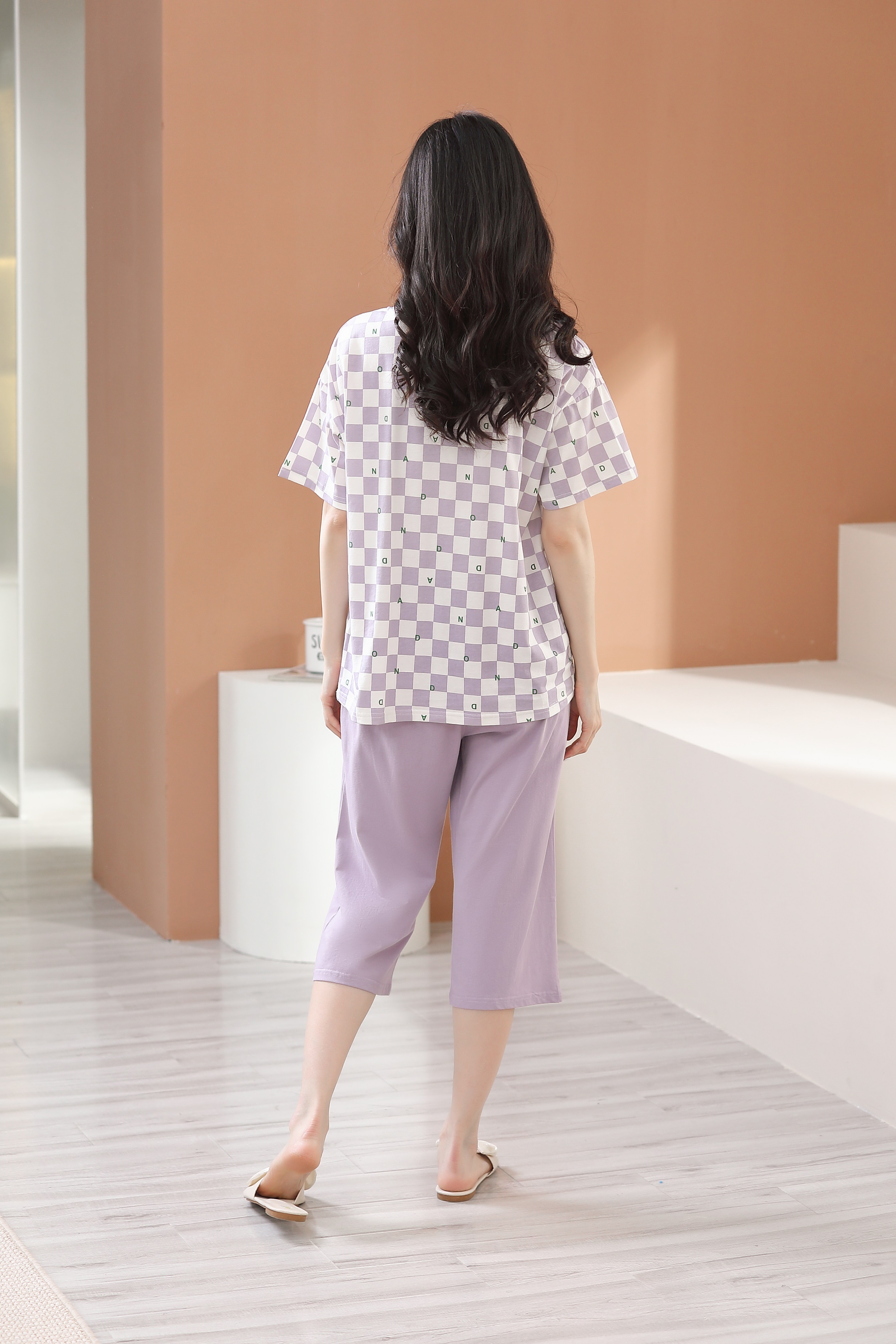 Quần áo mặc nhà cotton 5644