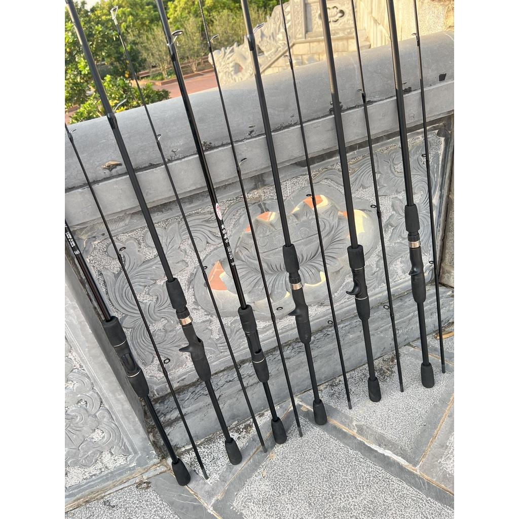 Cần câu lure  máy đứng và máy ngang  2 khúc chuyên câu lancer câu cá lóc cao cấp chất lượng giá rẻ