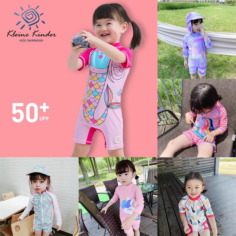 Đồ Bơi Bé Gái 2020 Trẻ Em Mới Của Bơi Chống Tia UV Đi Biển Cho Bé Gái Trẻ Em Đồ Tắm Bé Tập Bơi phù Hợp Với