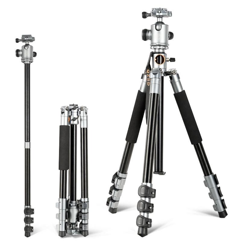 Chân máy ảnh Tripod Beike Q868HB + Remote cho máy ảnh, Hàng chính hãng