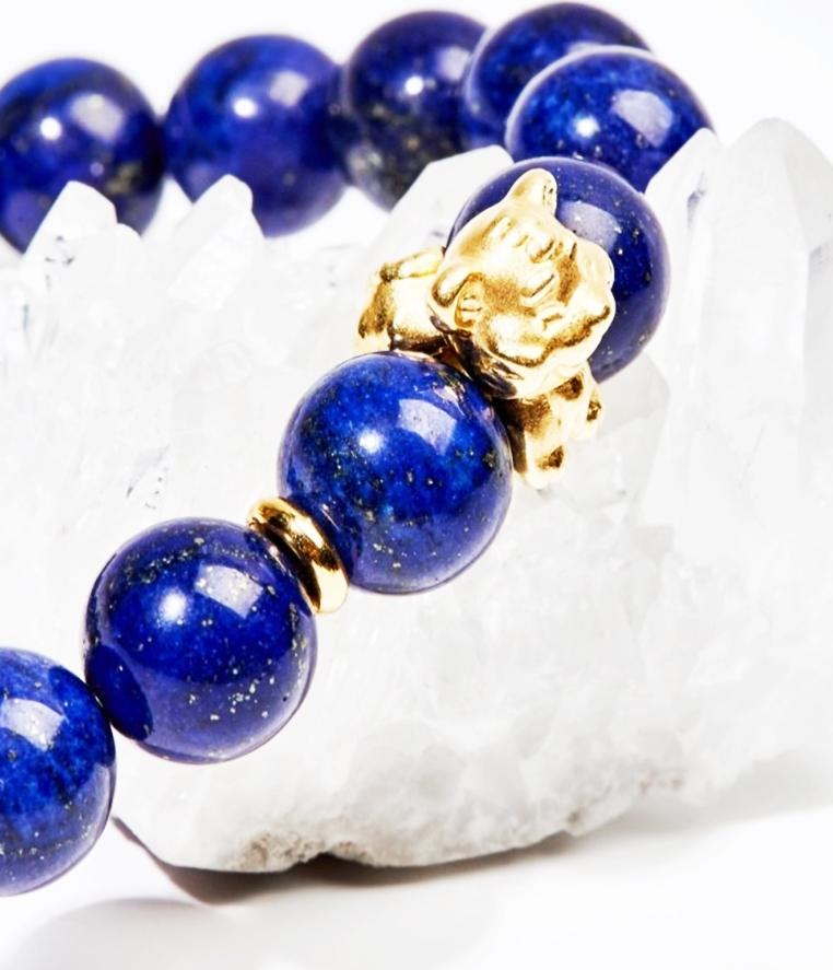 Vòng Tay Tuổi Dần Mạng Thủy Đá Lapis Lazuli
