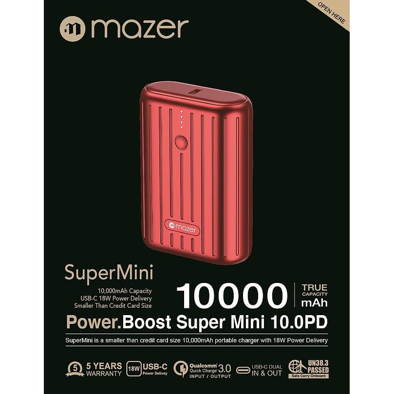  Pin Dự Phòng MAZER Pocket Power Mini 10000mAh version 2- hàng chính hãng.