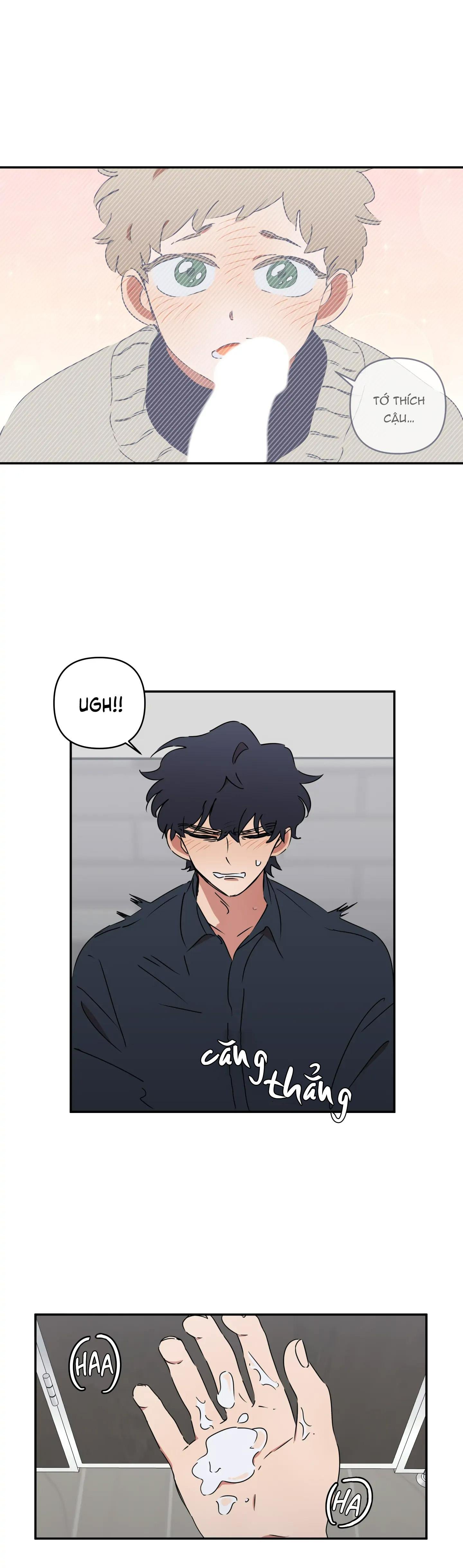 giấu kĩ vào, đừng để tớ nhìn thấy cái xx của cậu! chapter 3 23