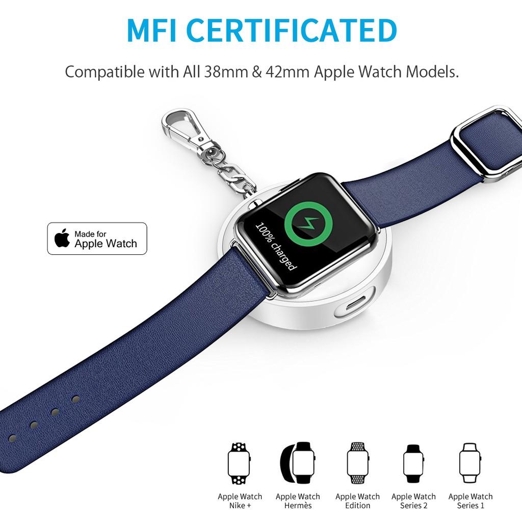 Pin sạc dự phòng Choetech T313 (Chuẩn MFI) cho Apple watch hàng chính hãng