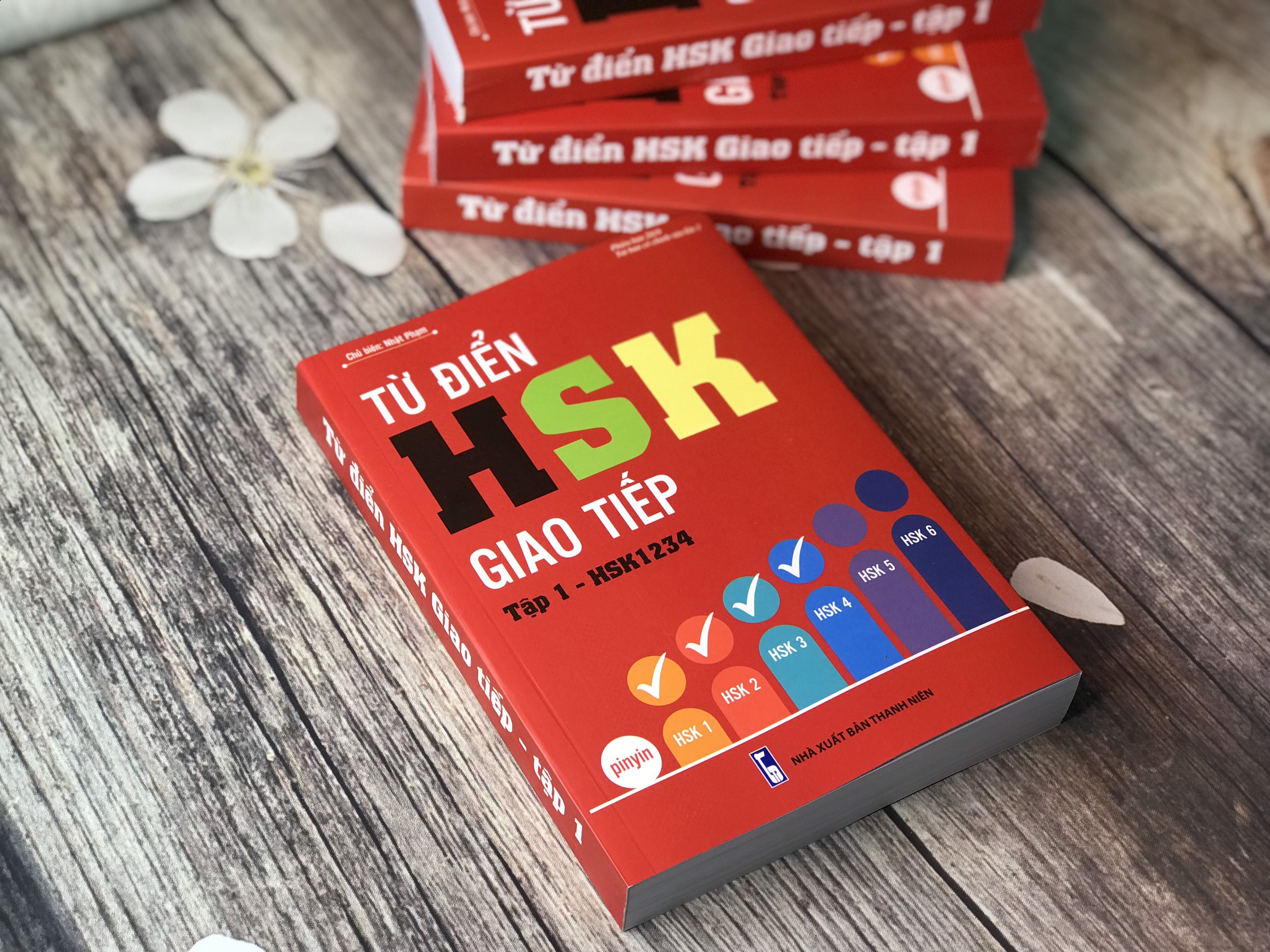 Từ Điển HSK giao tiếp tập 1  (HSK1234) - Phiên bản mới 2019