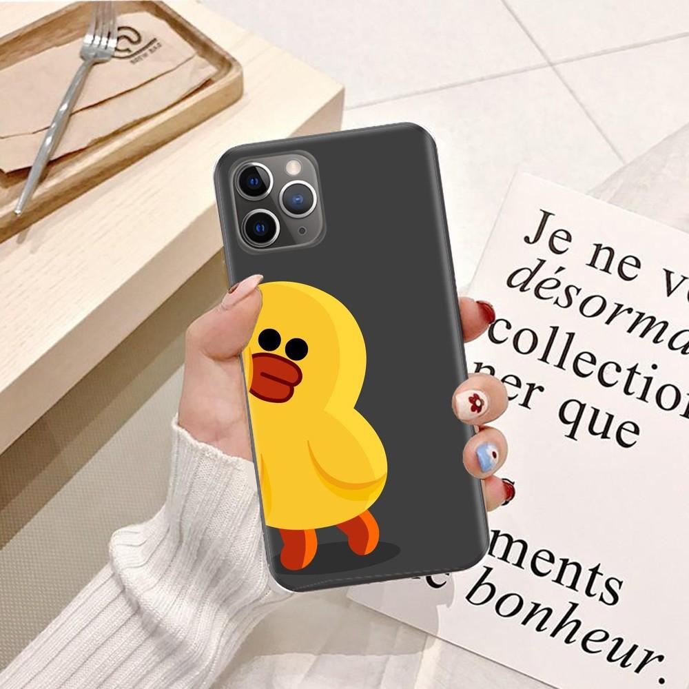 Ốp lưng dành cho iPhone 7 Plus/ 8 Plus Silicon dẻo hình Vịt Con Dễ Thương