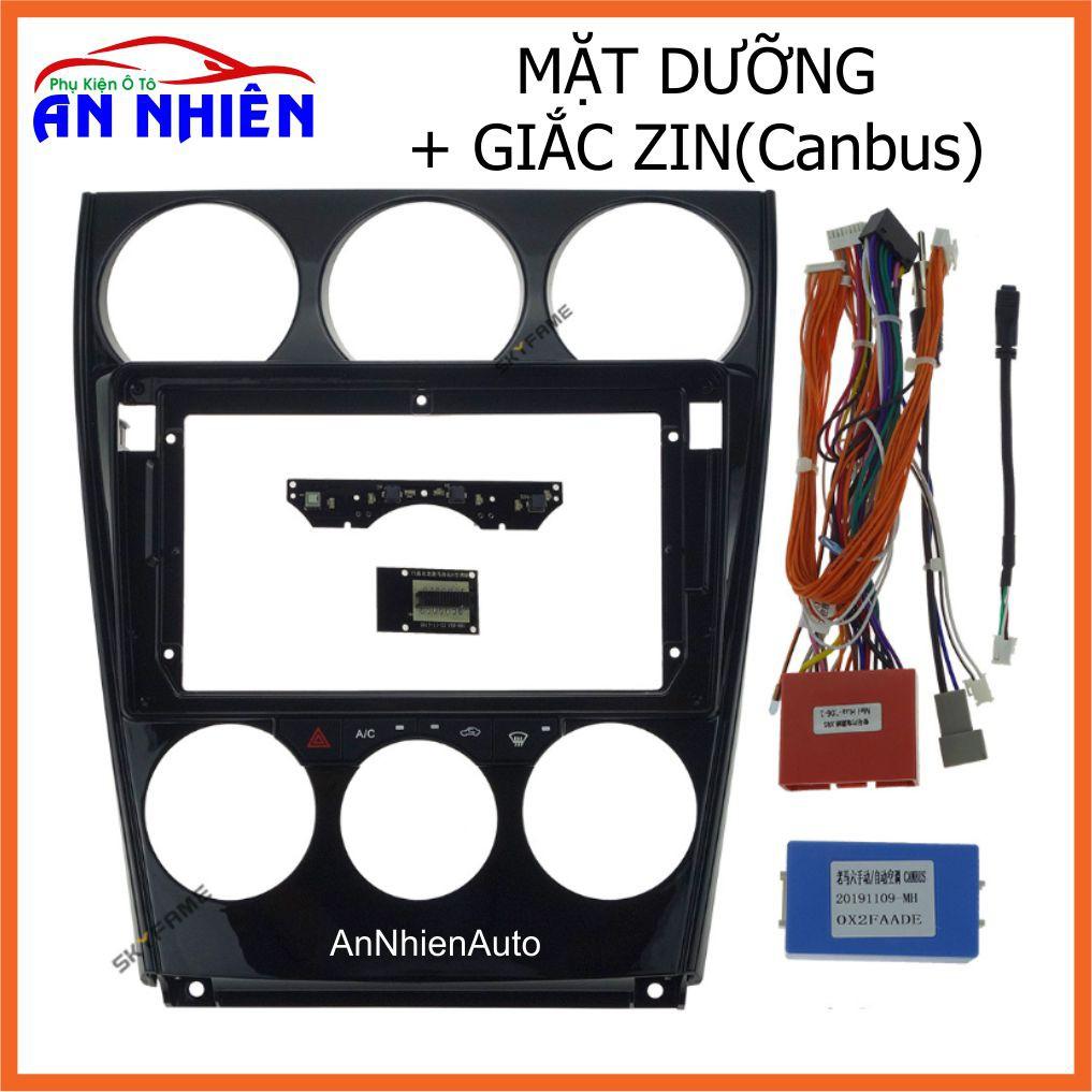 Màn Hình 9 inch Cho Xe MAZDA6 - Màn Hình DVD Android Tặng Kèm Mặt Dưỡng Giắc Zin Cho Mazda