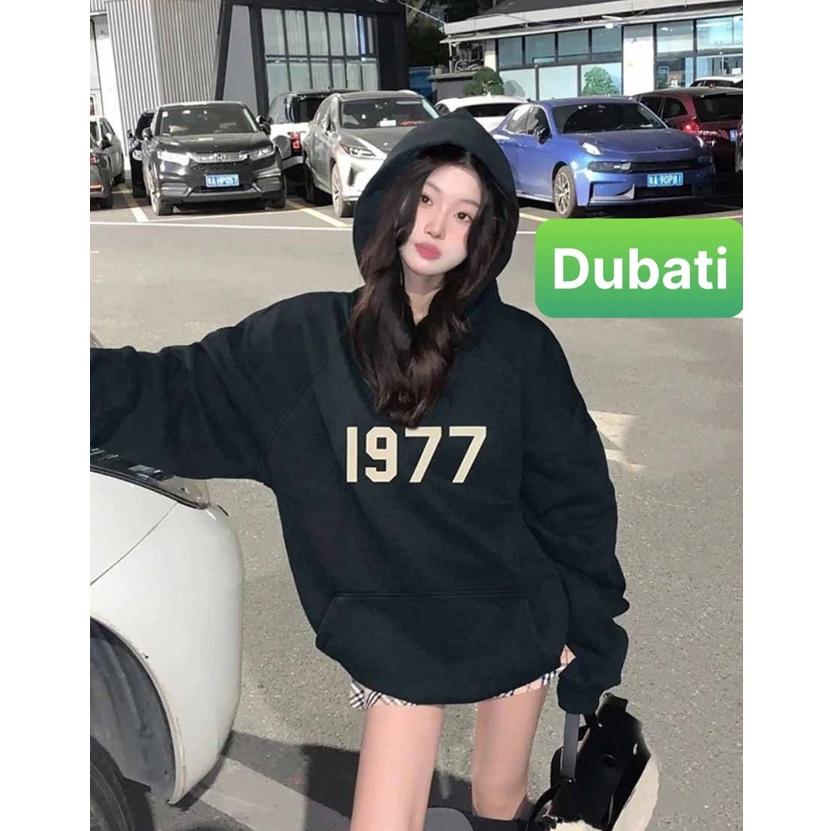 ÁO KHOÁC HOODIE NAM NỮ CHẤT NỈ DÀY PHOM FROM RỘNG 1977 SÀNH ĐIỆU MÙA HÈ MÙA THU ĐÔNG -DUBATI FASHION