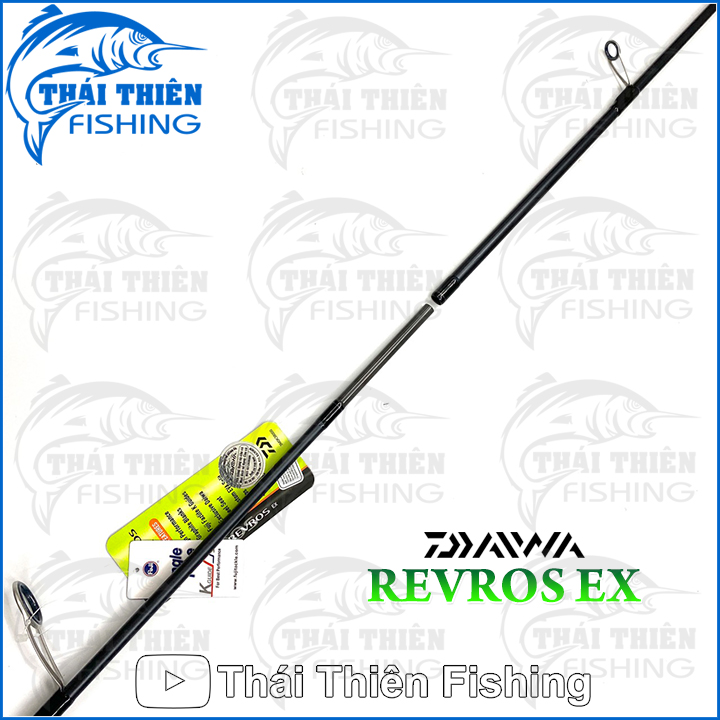 Cần Câu Cá Daiwa Revros EX 702MS Cần Lure Máy Đứng 2m1 Độ Cứng M