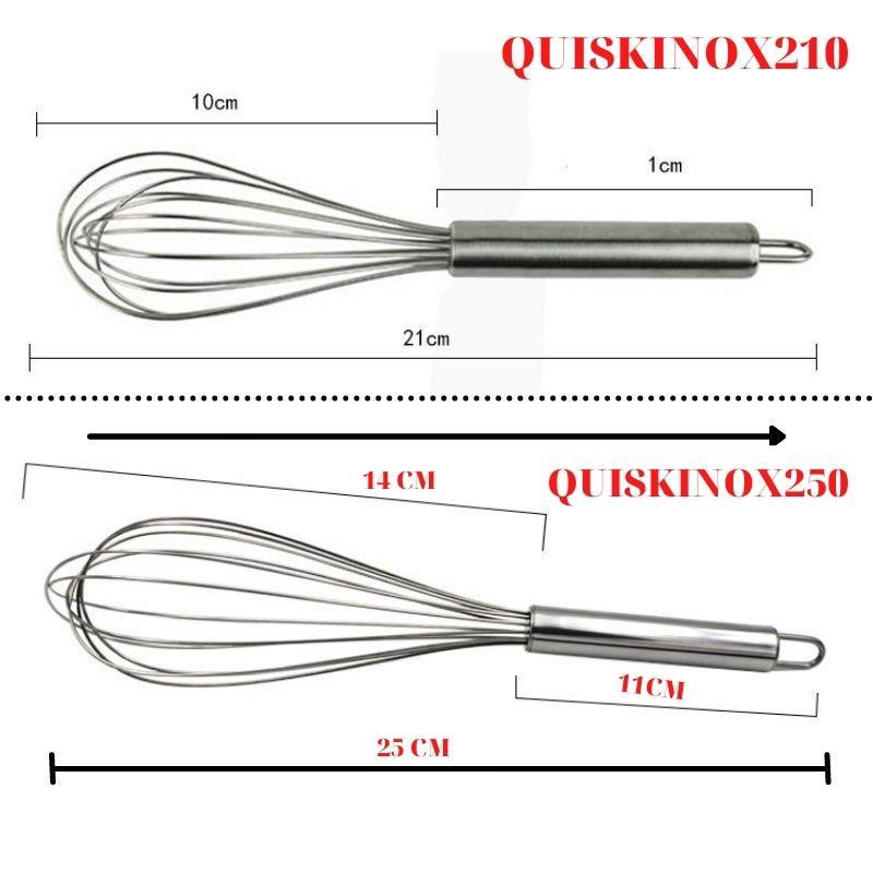 Cây Đánh Trứng Cầm Tay Inox 21cm - QUISKINOX210