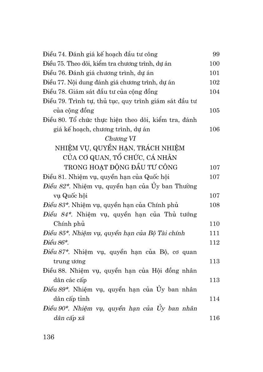 Luât Đầu tư công năm 2024 ( sửa đổi, bổ sung năm 2025)