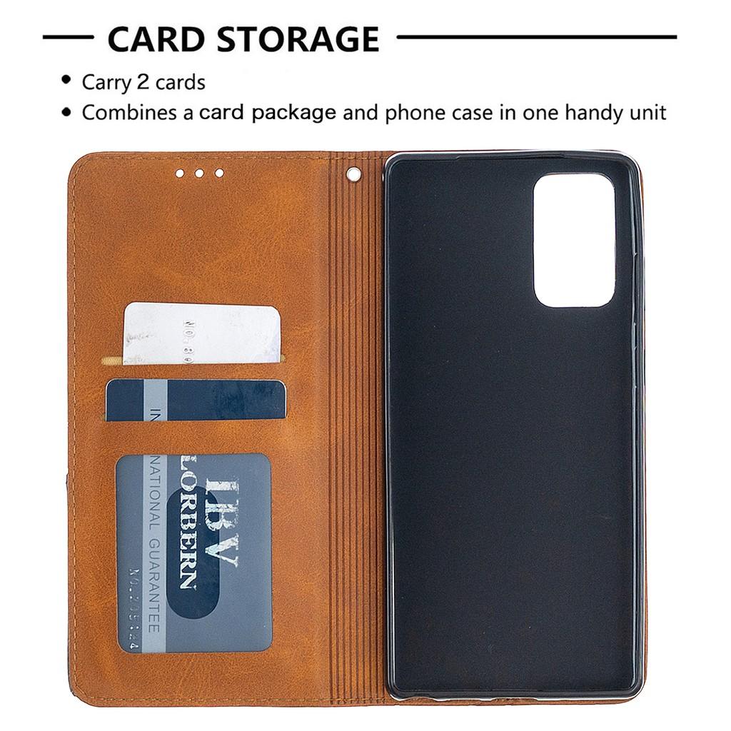 Bao Da Thời Trang Cao Cấp Cho Oppo Reno4 Pro Reno3 Pro Find X2 Neo X2 Pro Find X2 Lite