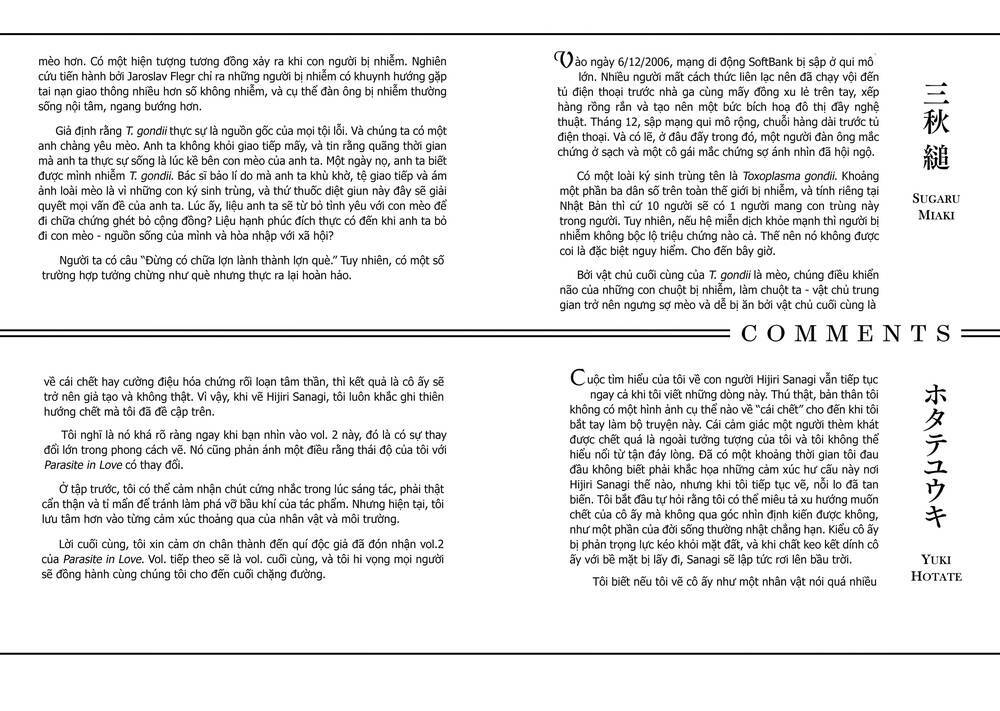 parasite in love - ký sinh trùng đang yêu chapter 9.5 10