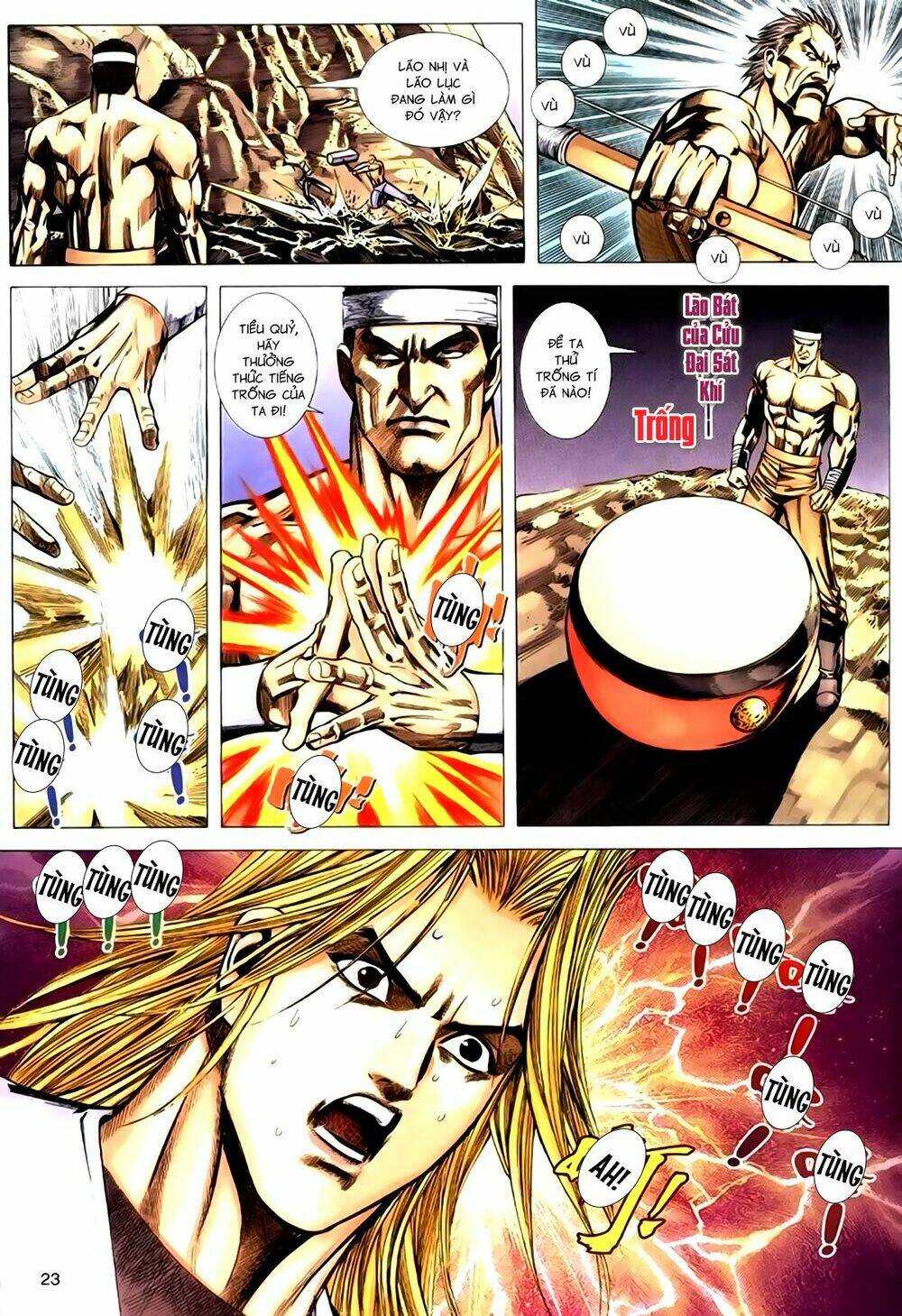 túy quyền tiền truyện chapter 21 23