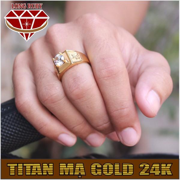 NHẪN NAM CAO CẤP | NHẪN NAM CHỮ PHƯỚC TITAN