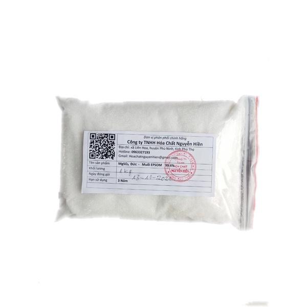 1kg - Muối Epsom Salt - Magie Sunfat MgSO4- magnesium sulfate. Hàng chiết lẻ từ bao 25kg.