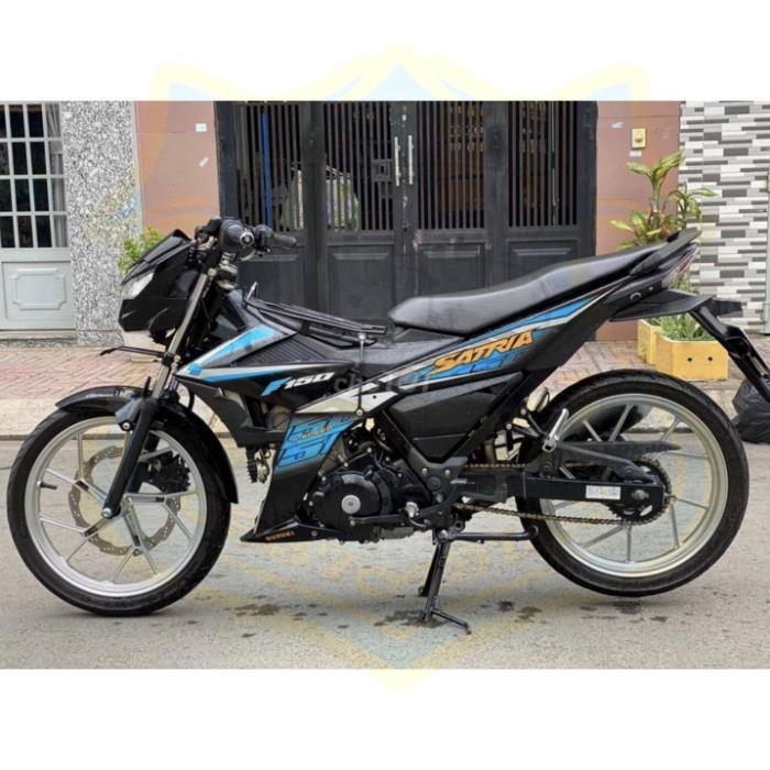 Tem rời dành cho Satria fi xanh đen