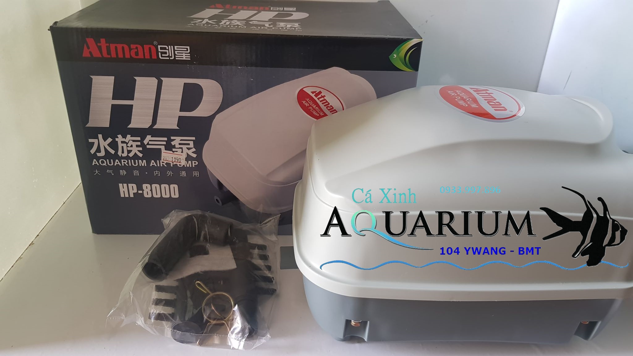Atman HP - 8000 Máy sủi khí oxi hồ cá