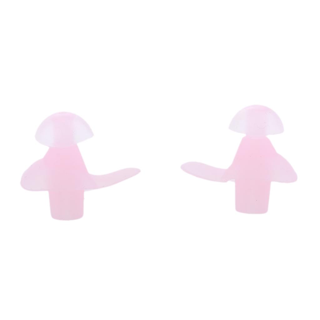 Replace Earmold Earbud for Two  Acoustic Coil Tube Earpiece pink