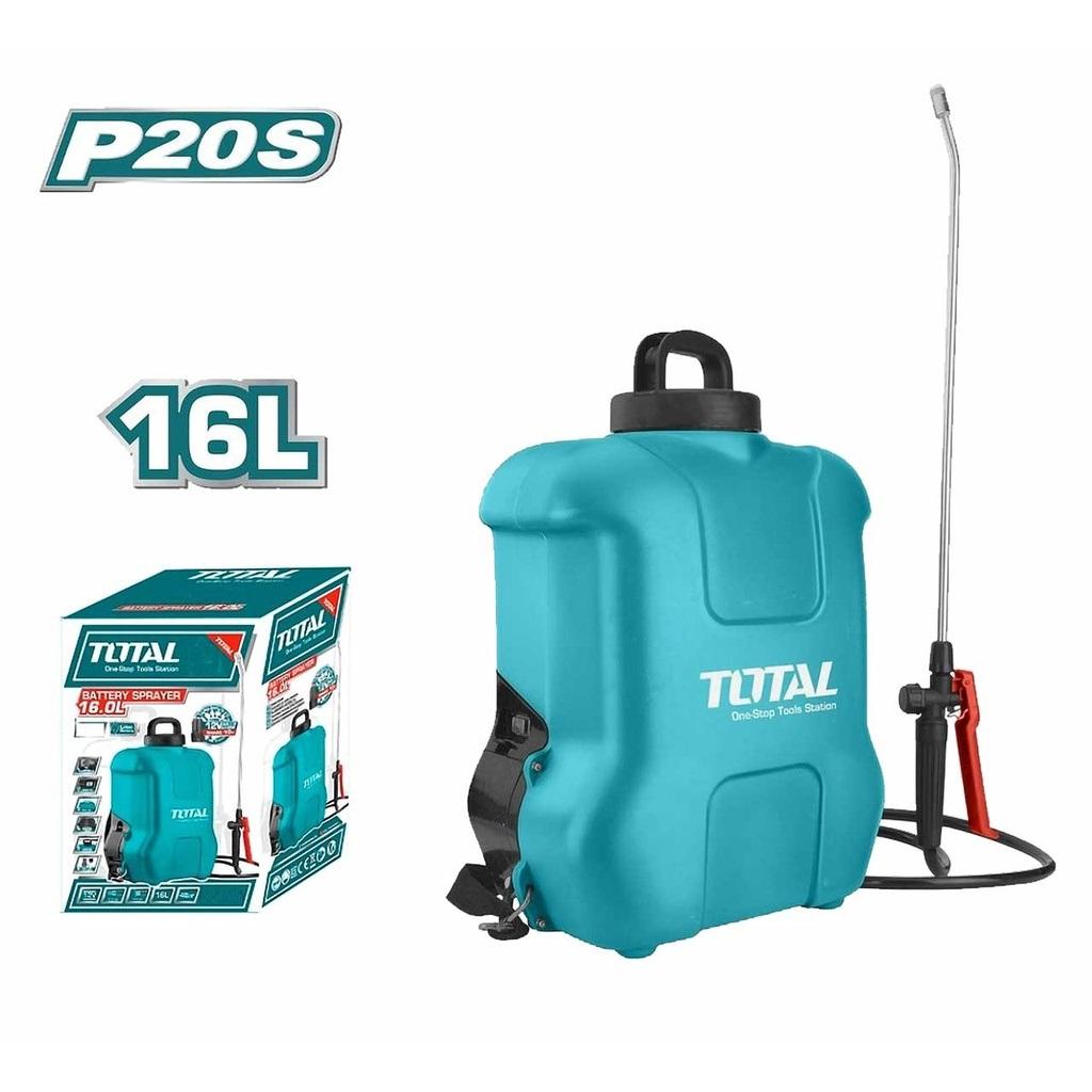 MÁY PHUN THUỐC 16L DÙNG PIN 12V TOTAL TSPLI1211 - HÀNG CHÍNH HÃNG