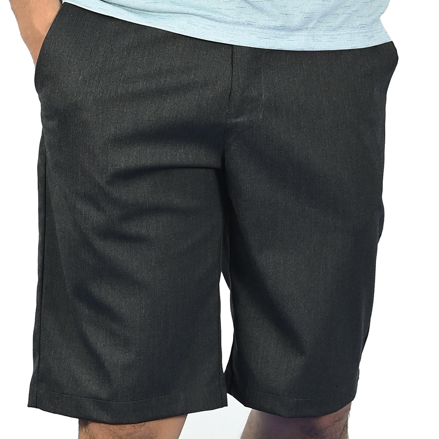 Quần tây short nam 0 ply màu rêu Regular fit NQSMMDMT3R2201180