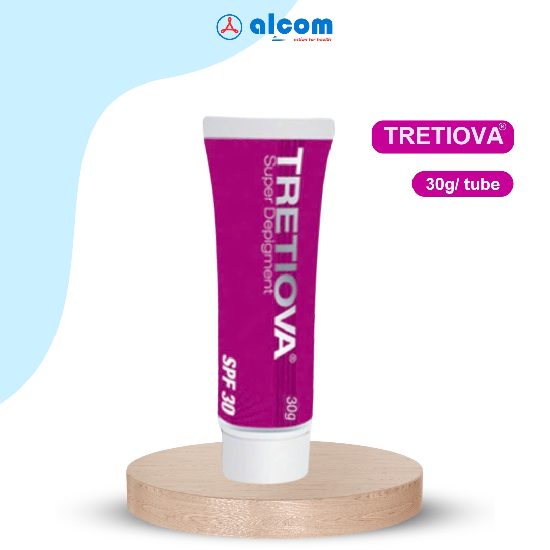 Kem Tretiova Tube 30g Hỗ Trợ Dưỡng Trắng Da