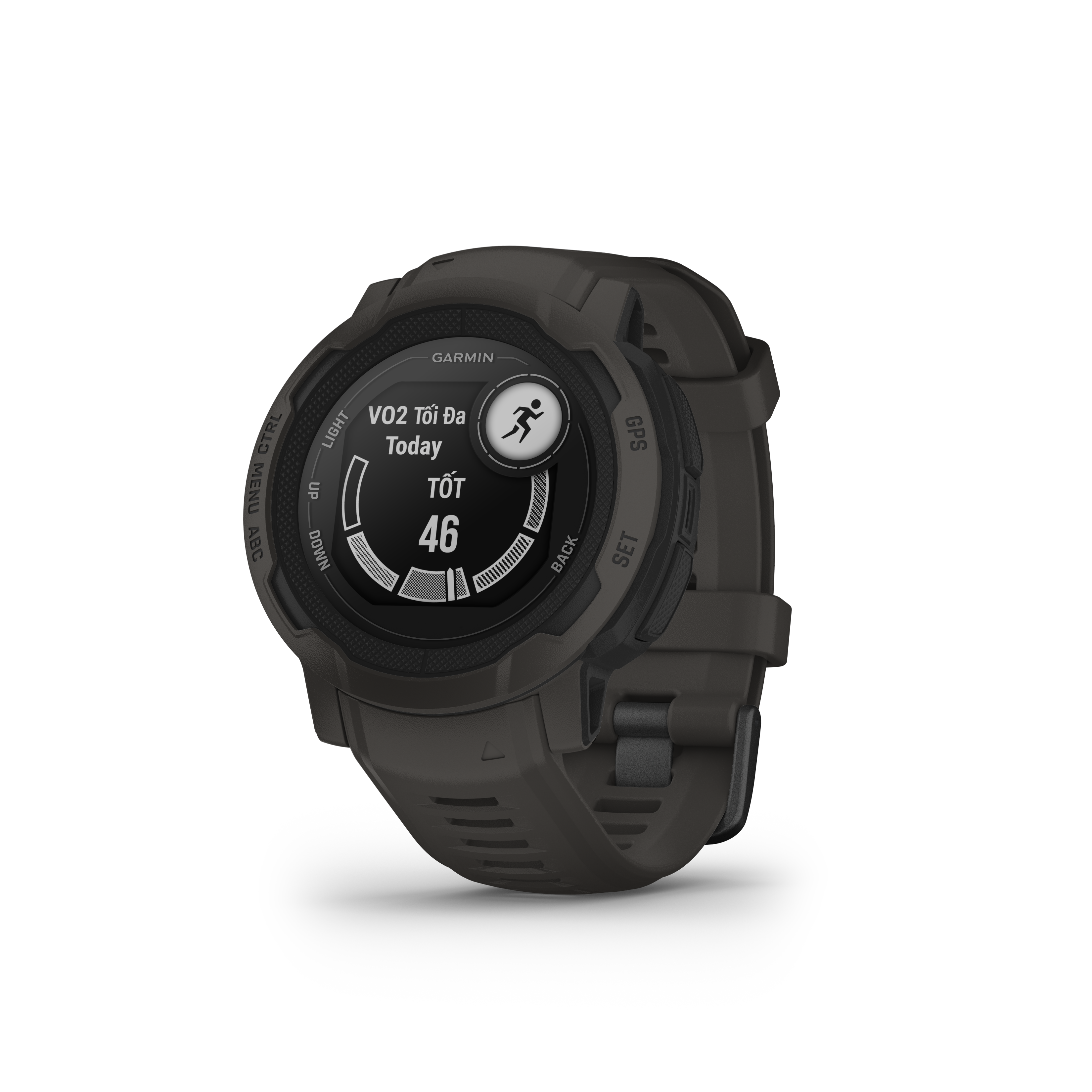 Đồng Hồ Thể Thao Garmin Instinct 2 - Hàng Chính Hãng - Xám Graphite, SEA - 010-02626-60