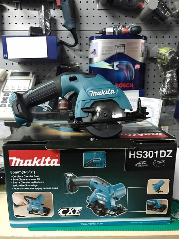 MÁY CƯA ĐĨA DÙNG PIN 12V 85MM MAKITA HS301DZ - HÀNG CHÍNH HÃNG
