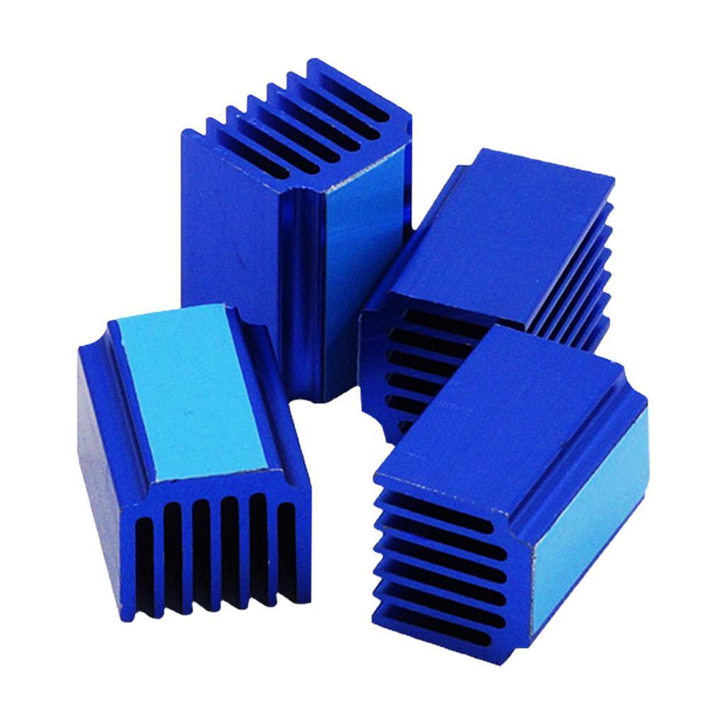 4Pcs 3D Printer Parts TMC2100 Stepper Motor Driver Heat Sinks Cooling Block