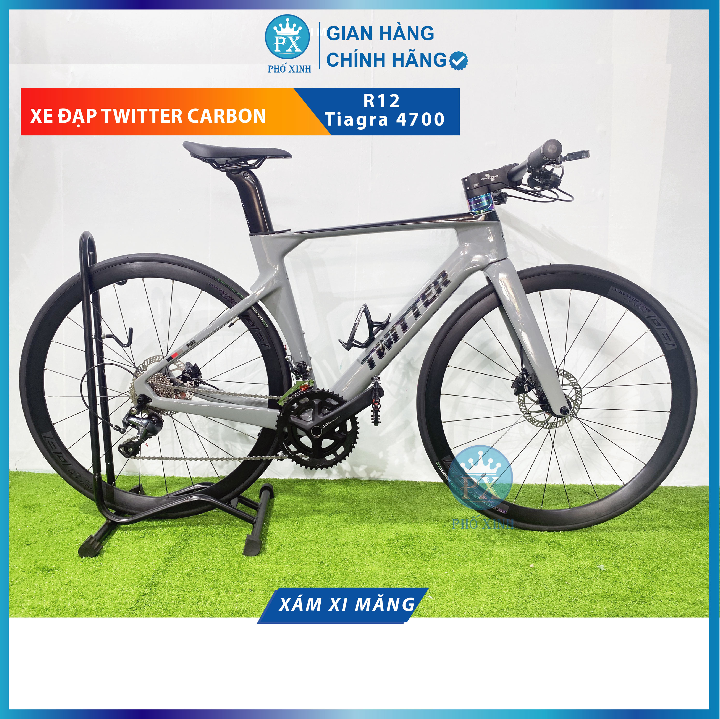 Xe đạp Twitter R12 4700 Tay Ngang