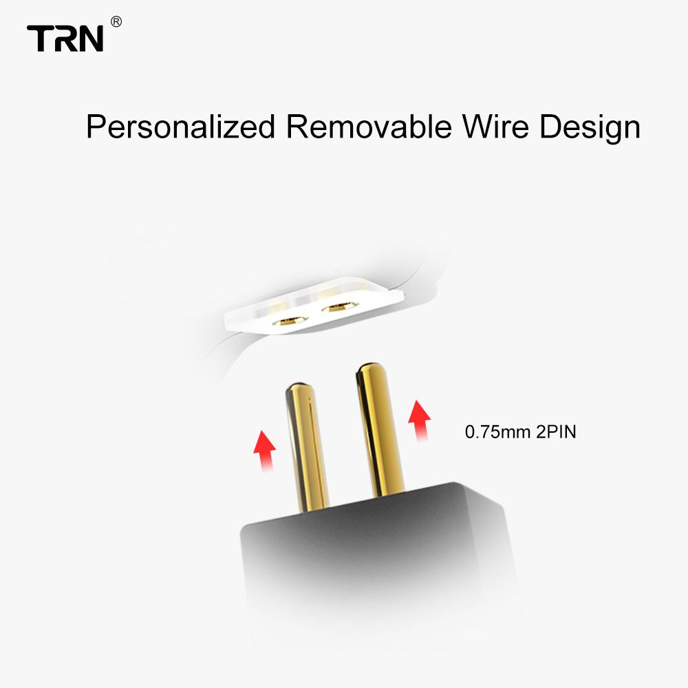 Tai nghe TRN IM1 0.75mm có dây 3.5mm Jack cho điện thoại thông minh MP3
