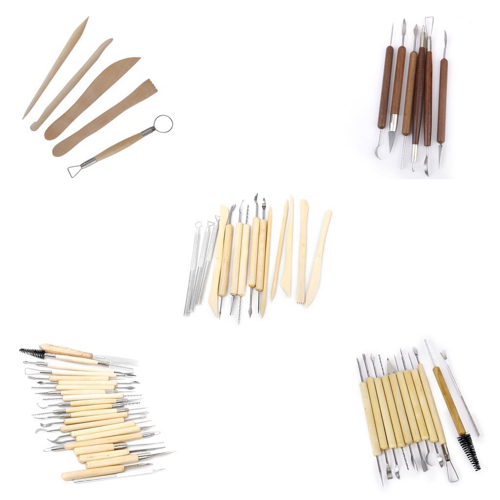 1pack Pottery Clay Sculpture Carving Tool Set