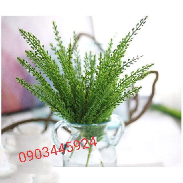 Cành điểm thông dày dặn loại 1- cây giả