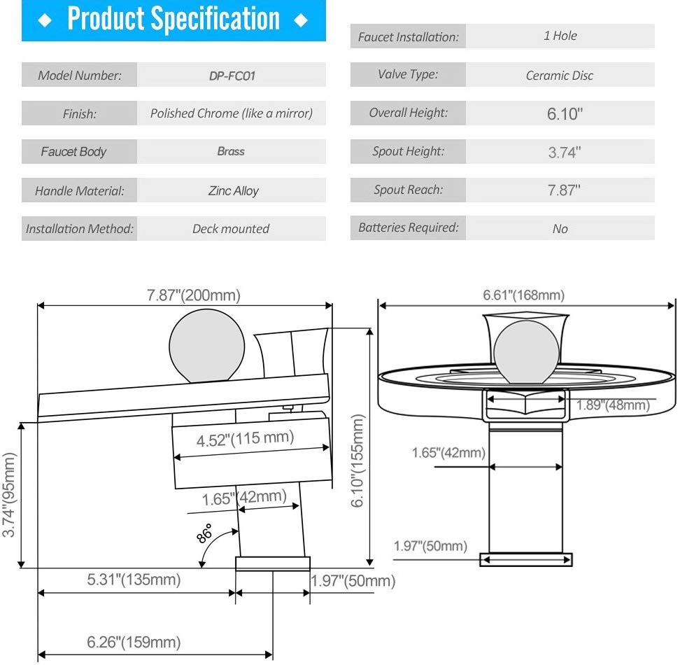 Vòi nước đổi màu theo nhiệt độ S-LD002