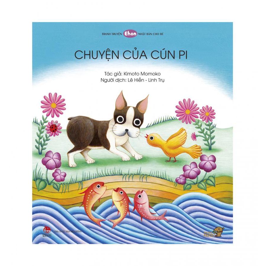 Ehon - Làm quen với sách cho bé 0-2 tuổi - Chuyện của cún Pi