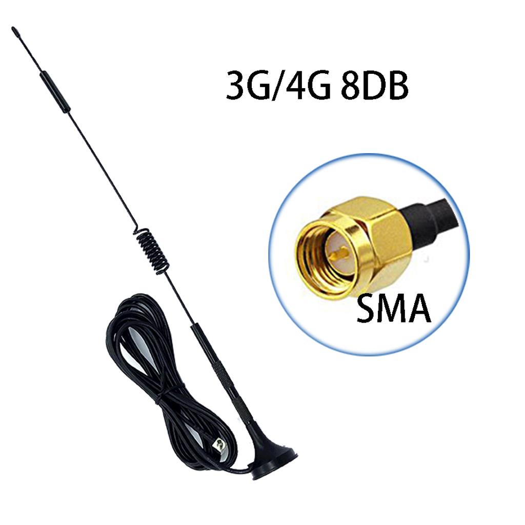 8dBi 4G Antenna SMA Male Plug Router Amplifier Signal Boosters High Gain