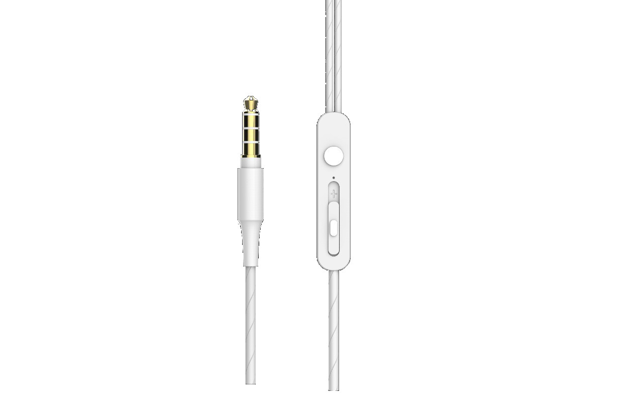 Tai nghe nhét tai có dây Jack cắm 3.5mm có Mic/Microphone VivuMax J12 - Cho iOS/Apple (iPhone/iPad), Android (Samsung, Sony, Xiaomi, Huawei, Oppo) Màu Trắng/Đen - Hàng Chính Hãng