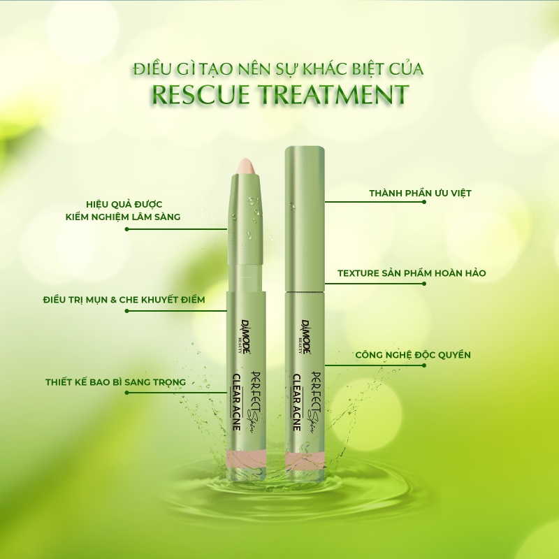 Bút Che Khuyết Điểm Rescue Treatment Damode [ MIỄN PHÍ SHIP ]