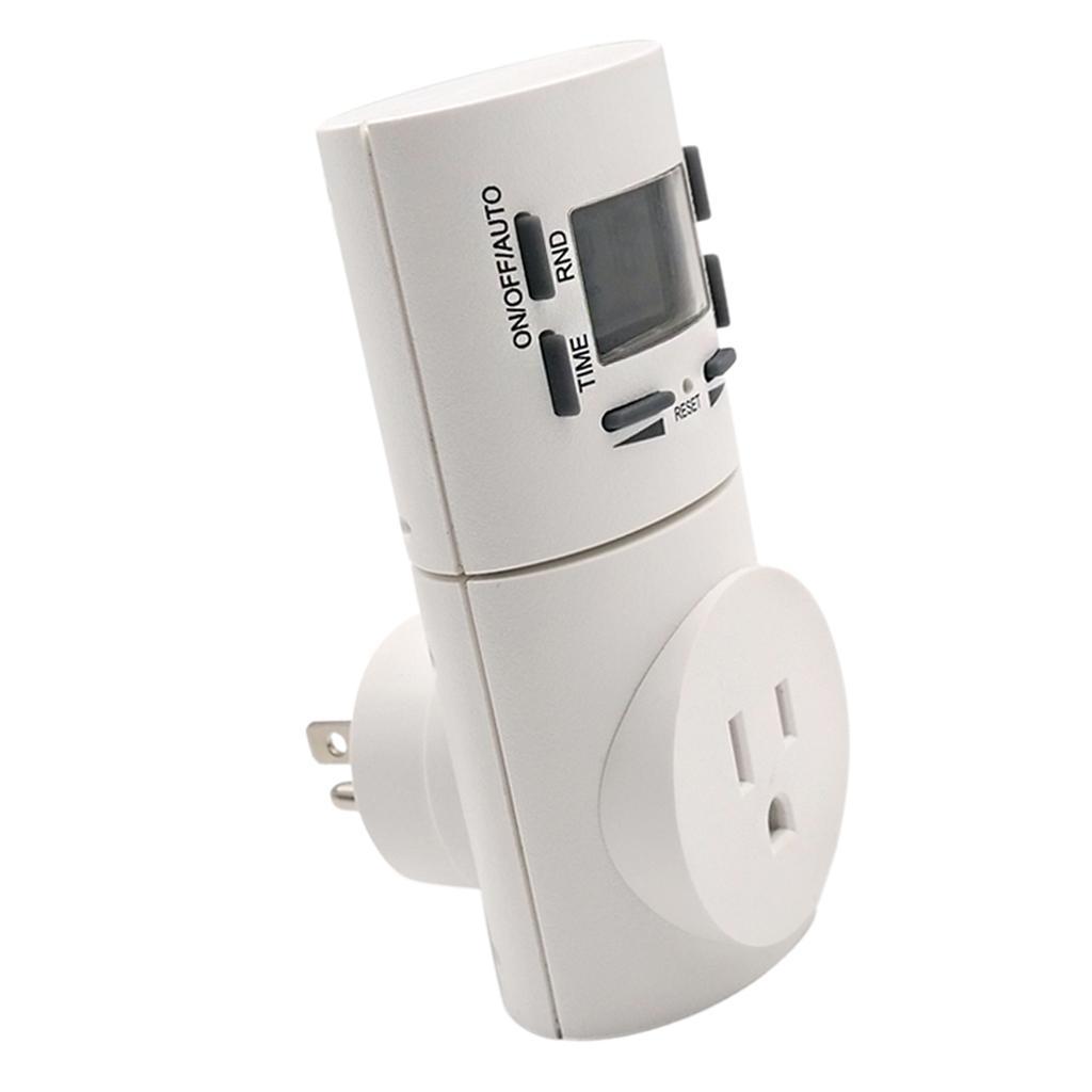 Indoor Programmable Digital Timer socket Home Appliance- US Standard