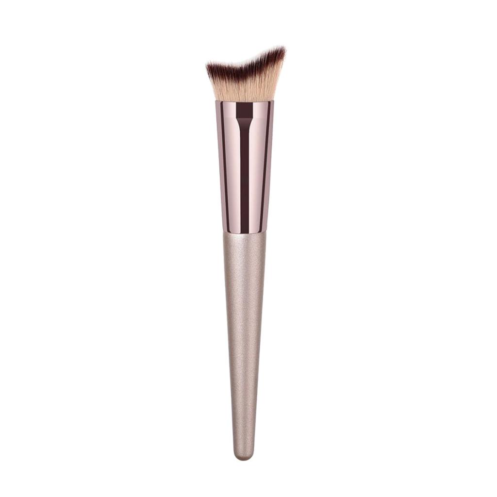 2Pcs Setting Powder Concealer Contour Kabuki Brush Makeup Beauty Tool Set