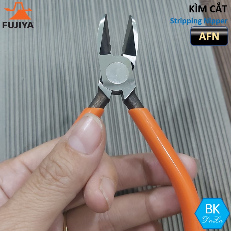 Kìm cắt kèm tuốt dây nhỏ  FUJIYA AFN-125 – Công nghệ Nhật Bản