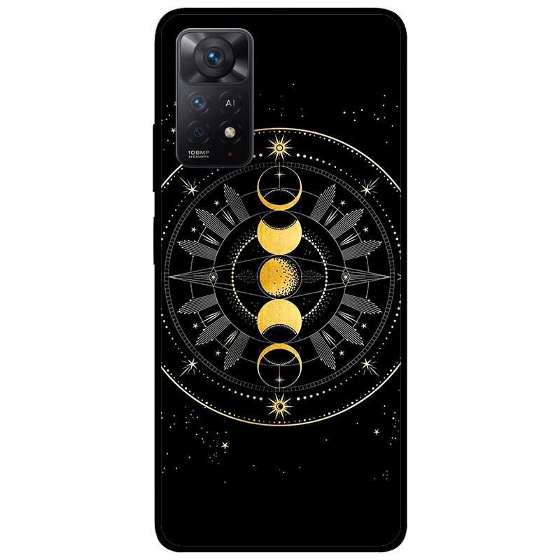 Ốp lưng dành cho Xiaomi Redmi Note 11 Pro 5G - Trăng Vàng Đen