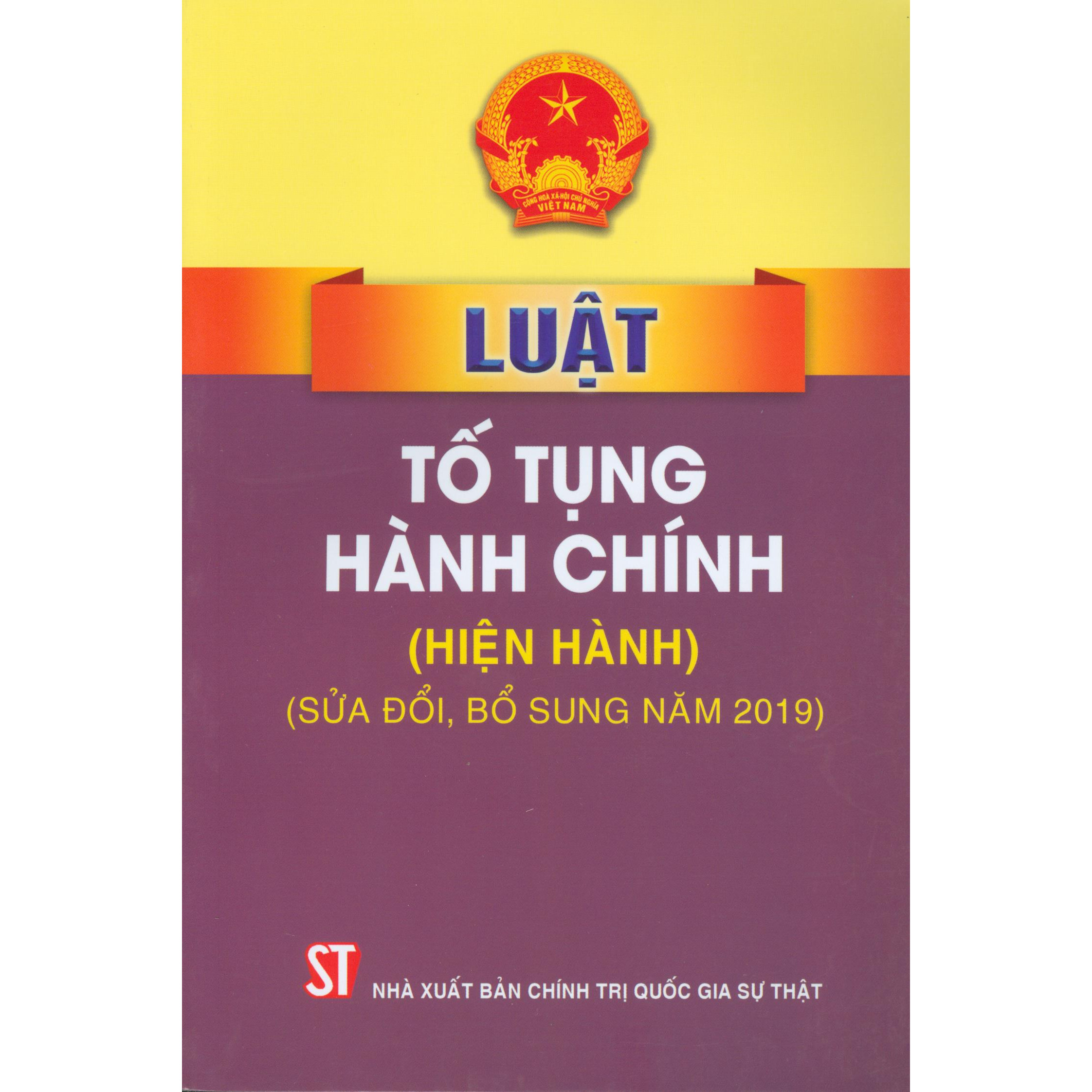 Luật Tố Tụng Hành Chính -