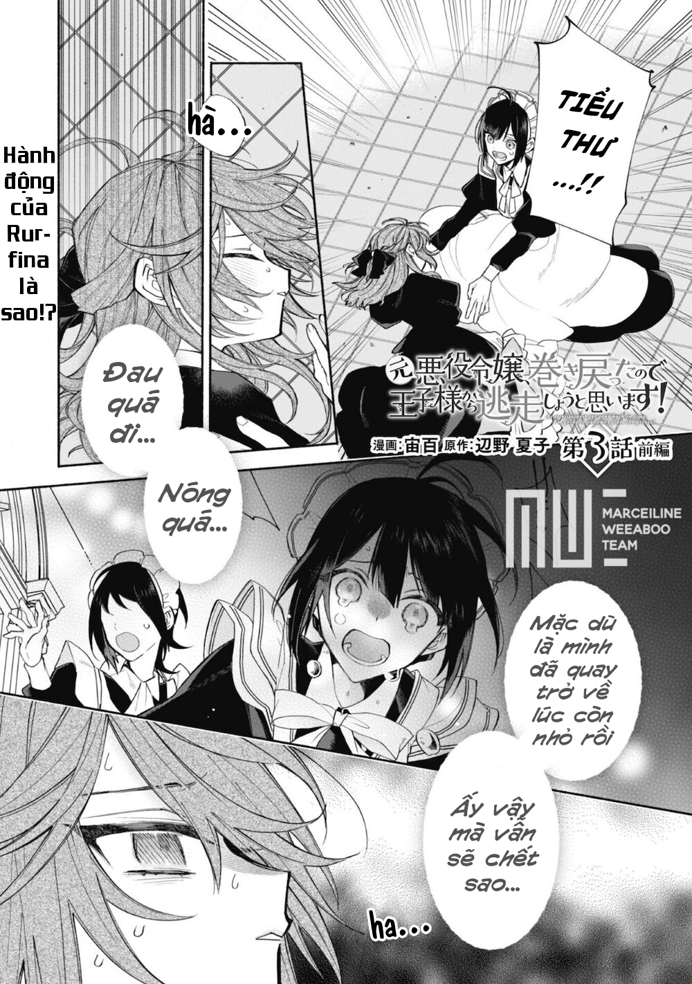 moto akuyaku reijo makimodotta no de ouji-sama kara tousou shiyou to omoimasu! chapter 3 3