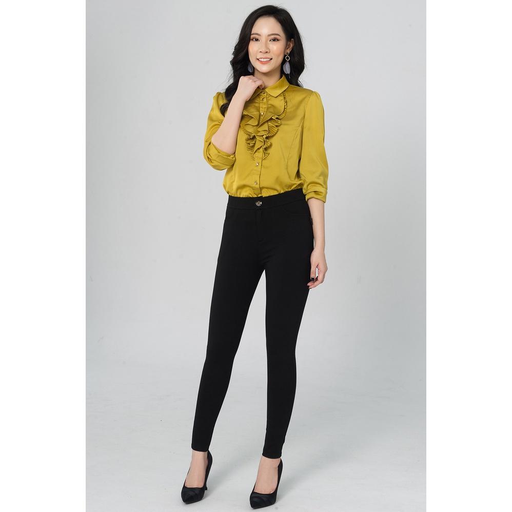 Quần Legging Nữ Nâng Mông LUPERI LP534 dáng trẻ trung có khóa kéo trước không bai không xù không cắn chỉ