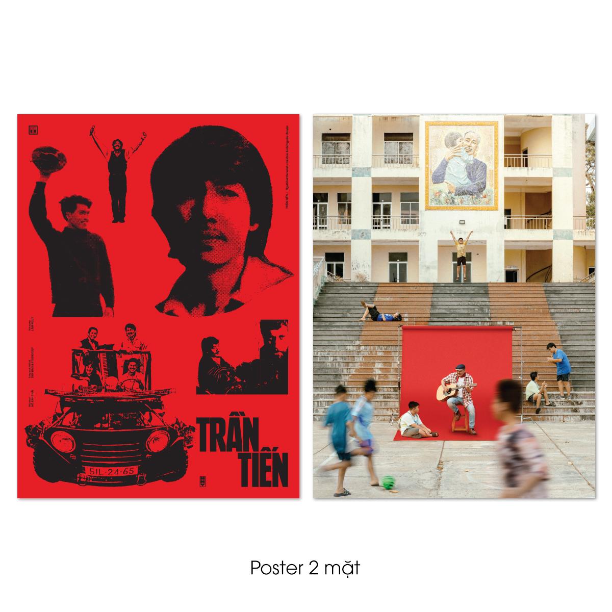 Sách - Boxset Trần Tiến - Người Hát Thơ Mình - Ca Khúc Và Những Câu Chuyện - Bìa Cứng - Kèm Poster 2 Mặt