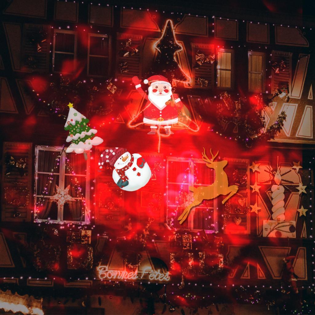 Dural Head Projector Lamp with Remote Control for Home Christmas Party